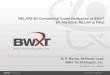 RELAP5-3D Commercial Grade Dedication at BWXT (FLASHback ... 2-IC-02 Martin... · RELAP5-3D Commercial Grade Dedication at BWXT (FLASHback: RELAP at Fifty).2 Outline Commercial Grade