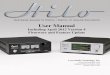 Lynx Aurora User Manual - images.static-thomann.de · Mastering Analog to Digital / Digital to Analog Converter User Manual Including April 2012 Version 4 Firmware and Feature Update