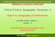 T.Y.B.A./T.Y.B.Sc. Geography - Semester- V Paper-IV ...resgjcrtn.com/wp-content/uploads/2018/08/geography-semester-V-paper-IV... · Gharpure, V. (2017): “Manavi Bhugol”, (Marathi)