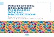 PROMOTING INCLUSION THROUGH SOCIAL PROTECTION Report … · break the intergenerational cycle of poverty and promote inclusion. The international community’s consensus on the importance