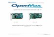 OpenVox Communication Co fileDE115P/DE115E on Elastix User Manual OpenVox Communication Co. LTD. 1 URL: OpenVox Communication Co.Ltd OpenVox-Best Cost Effective Asterisk Cards Address: