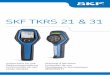 SKF TKRS 21 & 31 · SKF Stroboscope TKRS 31 with auto-sync laser function or SKF Stroboscope TKRS 21 Operting a ucrtionsinst 3 batteries AA (All types, rechargeable too) Relective