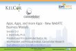 Apps, Apps, and more Apps - New WebRTC Business Models Apps, Apps, and more Apps - New WebRTC Business