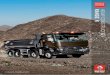 Renault-Trucks K heavy construction range EN 2014 · DXI 11 EURO 3 ENGINE 240 kw (330 hp) – 1650 Nm 280 kw (380 hp) – 1800 Nm 320 kw (440 hp) – 2000 Nm DXI 13 EURO 3 ENGINE