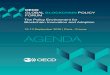 OECD 12-13 September 2 BLOCKCHAIN POLICY AGENDA POLICY … · 3 The Policy Environment for Blockchain Innovation and Adoption DRAFT AGENDA 12-13 September 2019 OECD Conference Centre,