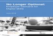 No Longer Optional · Scott Bittle, Ben Bradley, Layla O’Kane, and Will Markow from Burning Glass Technologies for their contributions. This report was commissioned by the Department