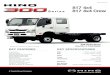 hino.com.au 817 4x4 817 4x4 Crew · 300 817 4x4 4 x 4 3 years or 100,000km 36 months Battery warranty – 12 months from date of delivery Genuine parts or accessories warranty –