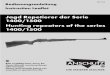 Jagd Repetierer der Serie 1400/1500 Hunting repeaters of ...jga.anschuetz-sport.com/.../BA_1502_2004-06-01_DE.pdf · 6 Sollte ein Schuss bei Betätigung des Ab-zugs nicht losgehen,
