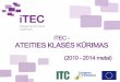 iTEC - ATEITIES KLASĖS K RIMAS · iTEC scenarijai Lietuvos mokyklose iTEC - Designing the future classroom 4 LIETUVA pirmauja pagal dalyvaujančių klasių skaičių