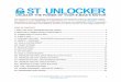 of the ST UNLOCKER v1.5 mobile app. Please read through ... · ST UNLOCKER © 2019 Vadim Bukin • Manual by Raine 1 This instruction manual explains all of the features and operation