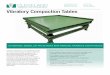 Vibratory Compaction Tables - Cleveland Vibrator Tables Catalog 2016.pdf Vibratory Compaction Tables