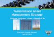 Transmission Asset Management Strategy - BPA.gov · Transmission Asset Management Strategy Sustain Program: Lines – Wood Pole Rob Ochs, Program Manager ... data will be made available