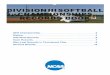 DIVISION III SOFTBALL CHAMPIONSHIPS RECORDS BOOKfs.ncaa.org/Docs/stats/softball_champs_records/2018/D3.pdf · Tina Koludrovic, Lake Forest Mary Nicol, Emory Kelsey Palanuik, Pacific