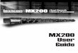 MX200 User Guide - Telonics - Welcome...MX200 User Guide Warranty This warranty is valid only for the original purchaser and only in the United States. 1. The warranty registration