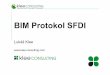 BIM Protokol SFDI...FIDIC a BIM Doporučené úpravy aktuálně používaného standardu FIDIC 1999 • FIDIC plánuje vydání samostatných doporučení, které se budouvěnovat