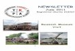 NEWSLETTER - Tyneside KPA · NEWSLETTER June 2011 Registered Charity 518767 Beamish Museum Visit . 2 ... Plessey Woods and Blagdon Estate, past the Cheese Farm. Sponsorship forms