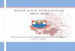 RENCANA STRATEGIS 2017-2022 - Cimahi · rencana strategis 2017-2022 dinas pekerjaan umum dan penataan ruang kota cimahi