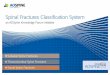 Spinal Fractures Classification System · Spinal Fractures Classification System 2 AOSpine–the leading global academic community for innovative education and research in spine care,