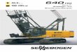 168-205 Serie C HD Seilbagger / Kran HD Crawler Crane (Duty … · 2015-05-19 · 5 The swing function is independent operated through 1 swing drive with hydraulic piston motor and