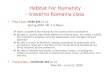 Habitat for Romania Trip-Info Session-rxc10072019 for Romania... Habitat For Humanity - travel to Romania