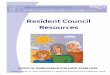 Resident Council Sample Resources - Lake Superior QIN · 2016-03-14 · Resident Council Sample Resources (For reference use only) About Resident and Family Advisory Council Education