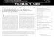 Taxation Section, Vol. 2, Issue 1, May 2006 Taxing …...TAXING TIMES VOL. 2 ISSUE 1 MAY 2006 I. Introduction T he Life Reserve Working Group of the American Academy of Actuaries (the