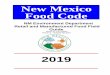 New Mexico Food Code - env.nm.gov · NM Environment Department Retail and Manufactured Food Field Guide Based on 7.6.2 NMAC Version 2 – Updated May 2019 2019 New Mexico Food Code