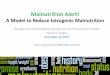 Malnutrition Alert! - Providence Health & Services/media/files/providence or...Malnutrition Alert! A Model to Reduce Iatrogenic Malnutrition Management of Neurological Disorders for