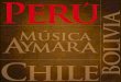 Historia y cultura de los aymara en Perú · al grupo social y lingüístico y una relación tirante con los poderes criollos y mestizos de la ... y formas musicales, considerando