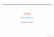 Jacobi - Univecalpar/New_HPC_course/AA16-17/Project-Jacobi.pdf · Laplace and Jacobi • Jacobi can be used to solve the differential equation of Laplace in two variables (2D): •