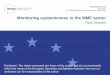 Systemic risk monitoring for securities markets ESMA ... · the effect SIGNIFICANCE: Statistical Robustness of the effect. ... – Preferences for symmetric models – Limited sample