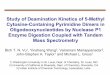 Study of Deamination Kinetics of 5-Methyl Cytosine ...msr.dom.wustl.edu/pubs-2003/2003-asms-b-vu-poster.pdfStudy of Deamination Kinetics of 5-Methyl Cytosine-Containing Pyrimidine