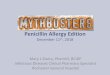 Penicillin Allergy Edition - MemberClicks webinar 12... Objectives Understand the clinical impact of