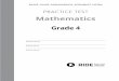 RICAS Practice Test Mathematics Grade 4ricas.pearsonsupport.com/resources/student/... · Grade 4 Mathematics. SESSION 1. This session contains 7 questions. You may . not. use a calculator