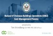 Bureau of Overseas Buildings Operations (OBO) Cost ...samedcpost.org/docs/OBO_Presentation.pdfOBO Introduction / Overview Project Delivery Methods OBO uses two principle project methods
