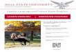 BALL STATE UNIVERSITY and...• No prior English placement score needed. • Participate in weekly cultural trips related to program theme. • Attend local activities each weekend