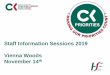 Staff Information Sessions 2019 Vienna Woods November 14th · 2019-12-18 · 3 Agenda Cork city development of Cork Item Timing (approx) Welcome – Chief Officer Ger Reaney 2.30