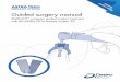 Guided surgery manual - Dentsply Sirona...Guided surgery manual ... Drilling protocol for OsseoSpeed™ EV – straight 16 ... or a full description of the ASTRA TECH Implant System