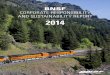 CORPORATE RESPONSIBILITY AND SUSTAINABILITY REPORT 2014€¦ · Gross ton miles are the weight of the train, excluding the locomotive, multiplied by the miles the train has traveled