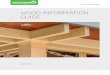 WOOD INFORMATION GUIDE - Accoya Wood4 APPEARANCE Accoya® is supplied as rough sawn and planed wood in various sizes and grades. Finger jointed and glue laminated beams can be produced