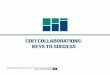 CDFI Collaborations: Keys to Success · 2019-07-12 · CDFI Collaborations: Keys to Success 1 Opportunity Finance Network (OFN) conducted this research in the spring and summer of