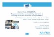 Join the ARE3NA - Europainspire.ec.europa.eu/.../172/Join_The_Are3na.pdf · Join the ARE3NA: Requirements for a ... Scope (AAA, Catalogue, database, ETL, analysis etc.) Platform (Desktop,