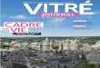 Bienvenue sur le site de Mairie de Vitré - …Vue aérienne de la future station, chemin du Pavillon. 3 Travaux MAI 2015 VITRÉ JOURNAL 5,2 millions d’euros d’investissement et