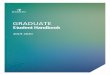 GRADUATE - babson.edu · 2 GRADUATE STUDENT HANDBOOK 2019–2020 The Graduate Student Handbook is your guide to the academic and financial policies and guidelines you are expected