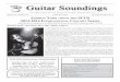Guitar Soundings · 2013-08-31 · lications, Guitar Solo Publications, Doberman-Yppan in Canada, Ricordi in London, and Gendai in Japan. Andrew also has an extensive background as