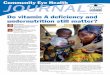 Community Eye Health JOURNAL - NUTRI-FACTS · malnutrition and stunting are deficient in many micronu-trients, such as the B vitamins, vitamin D, iron, iodine and zinc. Stunted children