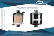Catalog filter driers - ndlinc.com · NDL Bead Type (Molecular Sieves) Heavy Duty Connection Size (1/2”) Connection Type (Solder) H - 16 4S LIQUID LINE FILTER DRIER ... Water Capacities