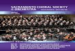 Sacramento choral Society orcheStra · 2 Sacramento choral.com Season 19 SINCE ITS ESTABLISHMENT IN 1996, the Sacramento Choral Society and Orchestra (SCSO), conducted by Donald Kendrick,