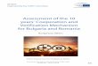 Assessment of the 10 years’ Cooperation and Verification ... · Verification Mechanism for Bulgaria and Romania. STUDY . Abstract This study takes stock of the Cooperation and Verification
