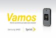 Samsung M400 - support.sprint.comsupport.sprint.com/.../m400/samsung_m400_gsg_es.pdf · de voz automático integrado en tu teléfono, para marcar un número de teléfono en tus Contactos